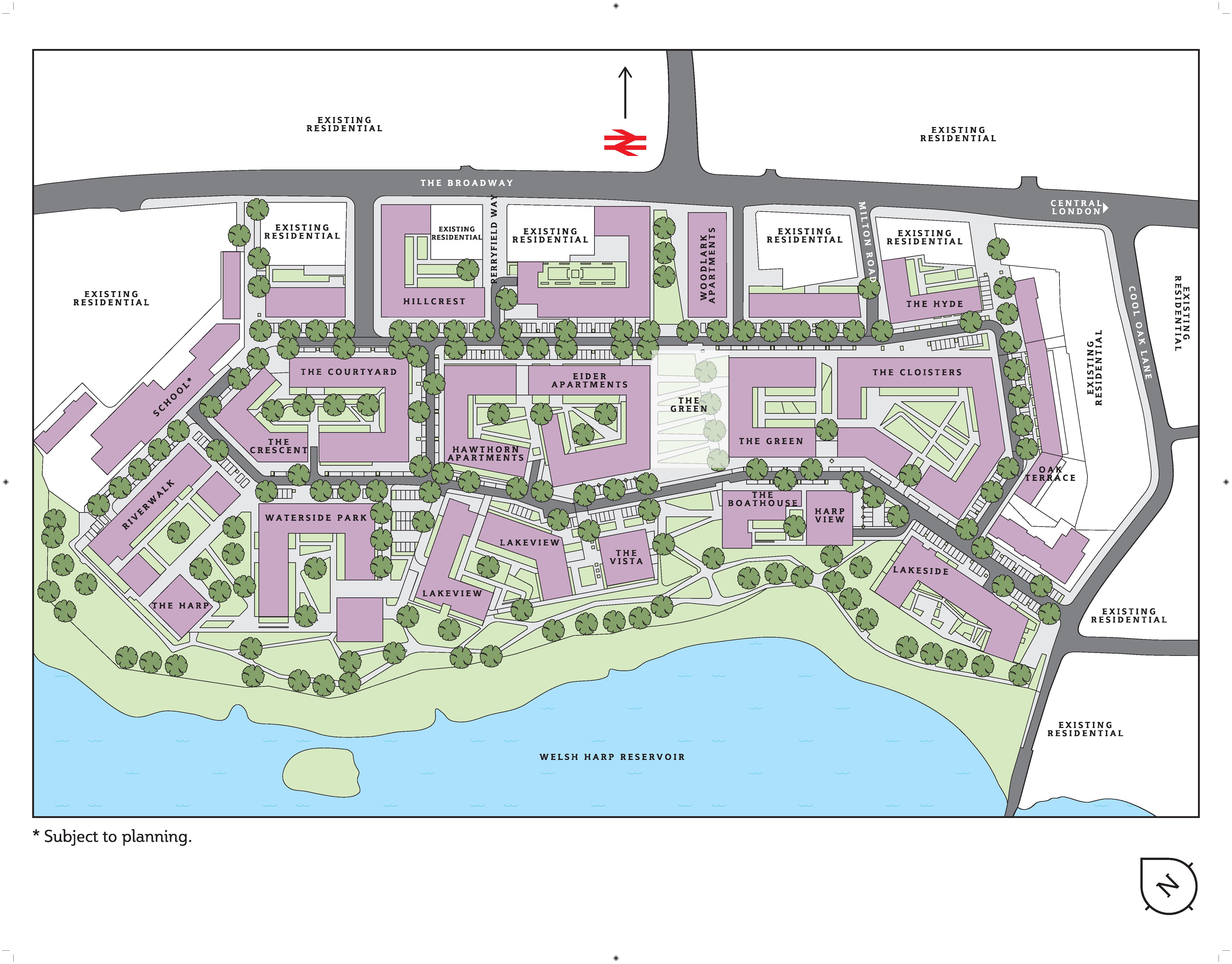 Property for sale in London Hendon Waterside